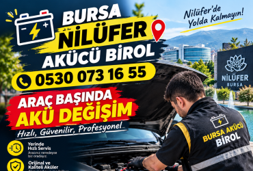 Nilüfer Akücü – Mobil Akü Değişimi