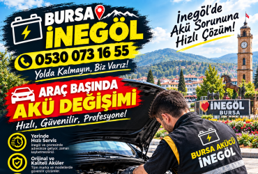 İnegöl Akücü – Mobil Akü Değişimi